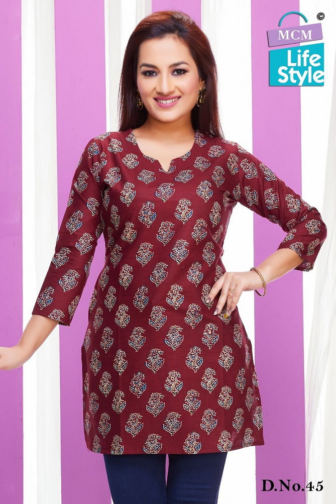 Kashvi Vol 3 By Mcm Summer Special Cotton Ladies Top Wholesale Price In Surat